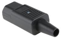 47350000 Schurter E Cable Mount IEC Connector Male, 10A, 250 V