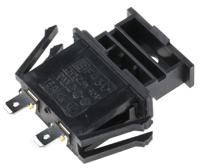 fx043048 Bulgin 10A Panel Mount Fuse Holder for 5 x 20mm Fuse, 1P, 250V ac