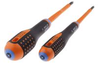 be-9890s Bahco Pozidriv; Slotted Insulated Screwdriver Set, 2-Piece