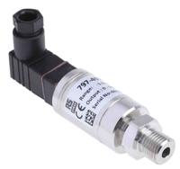 797-4970 RS PRO Pressure Sensor, -1bar Min, 9bar Max, Voltage Output, Relative Reading