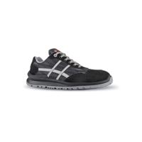 0uf20186-46 UPower FANGIO Men's Black Aluminium Toe Capped Safety Shoes, UK 11, EU 46