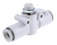 as3002f-10 SMC AS Series Tube Flow Controller, 10mm Tube Inlet Port x 10mm Tube Outlet Port
