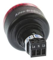 855pb-b24me422 Allen Bradley 855P Series Red Multiple Effect Beacon, 24 V ac/dc, Panel Mount, LED Bulb