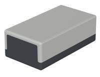 05430002 Bopla Element / Universal Series Graphite Grey, Light Grey Polystyrene General Purpose Enclosure, IP40, Light Grey /