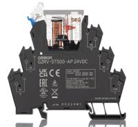 g2rv-st500-ap-24vdc Omron G2RV-ST Series Electromechanical Interface Relay, DIN Rail Mount, 24V dc Coil, SPDT, 1-Pole, 50mA Load