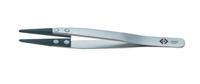 t2392 CK 130 mm, Stainless Steel, Rounded, ESD Tweezer