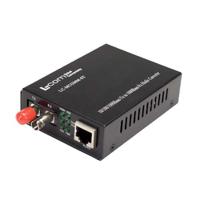 lc-mcgmm-st L-Com ST Ethernet Media Converter, Multi Mode, Half/Full Duplex 2km