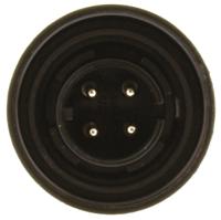px0748p Bulgin Circular Connector, 4 Contacts, Cable, Standard Connector, Plug, Male, IP68, IP69K, Standard Buccaneer Series