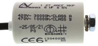 c274acf4600wa0j KEMET C27 Metallised Polypropylene Film Capacitor, 470V ac, ±5%, 6μF, Chassis Mount