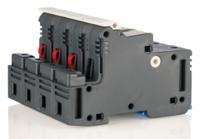 df143nc Schneider Electric 50A Rail Mount Fuse Holder for 14 x 51mm Fuse, 3P+N, 690V ac