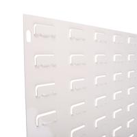 350-6028 RS PRO PP Louvre Panel Storage Unit x 500mm x 500mm, Sandstone