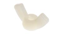 232-6957 22.8mm Plain Nylon Wingnut, M4