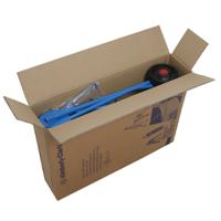 6155 Kimberly Clark Metal Blue Free Standing, Portable Wipe Dispenser, 570mm x 794mm x 164mm
