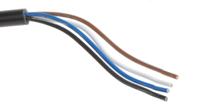1200865005 Brad from Molex Female 4 way M8 to Female 4 way Free End Sensor Actuator Cable, 2 m