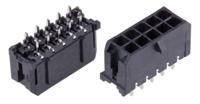 43045-1027 Molex Micro-Fit 3.0 Series Straight Through Hole PCB Header, 10 Contact(s), 3 mm Pitch, 2 Row, Shrouded