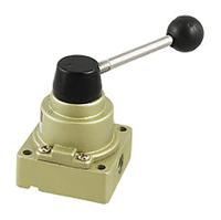 vh201-02 SMC Lever 4/3 Pneumatic Manual Control Valve VH200 Series, Rc 1/4, 1/4in, III B