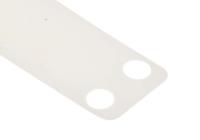 492-320 RS PRO Cable Tie Cable Markers, Natural, Pre-printed "Blank", for Cables