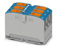 1019565 Phoenix Contact Distribution Block, 6 Way