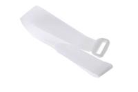 179-7187 RS PRO Cable Tie, Hook and Loop, 310mm x 20 mm, White Nylon, Pk-10