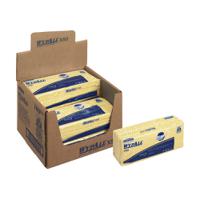 7443 WYPALL WypAll Yellow Cloths for General Cleaning, Dry Use, Pack of 50, 416 x 245mm, Repeat Use