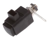 sdk801-blk Schutzinger Black Terminal Post, 300V, 16A