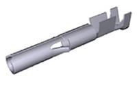 350689-2 TE Connectivity Universal MATE-N-LOK Series Female Crimp Terminal, 24AWG Min, 18AWG Max