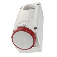 5611687 Scame Switchable IP67 Industrial Interlock Socket 3PN+E, Earthing Position 6h, 16A, 415 V