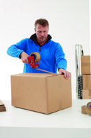 04124-00343-00 Tesa 4124 Brown Packing Tape, 66m x 50mm