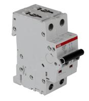 2cds272001r0504-s202m-c50 ABB System Pro M Compact S200M MCB, 2P, 50A Curve C, 440V AC, 125V DC, 10 kA Breaking Capacity