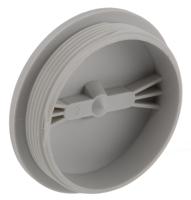 52006160 Lapp Blanking Plug, M50, Fibreglass Nylon, 56.1mm Diameter, Threaded