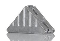 3842523538 Bosch Rexroth M6 Angle Bracket, Connecting Component, Strut Profile 30 mm, Groove Size 8mm