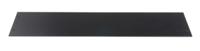 439-3340 RS PRO Black Aluminium Front Door, 4U, 95HP, 177 x 482.6mm