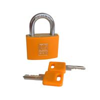 195-8254 RS PRO Key Brass Padlock, Keyed Alike, 6mm Shackle, 40mm Body