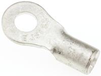 55-4 JST, R Uninsulated Ring Terminal, 4mm Stud Size, 2.6mm² to 6.6mm² Wire Size