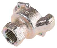773-0540 RS PRO Iron Female Pneumatic Quick Connect Coupling, NPT 1/2 Female Threaded