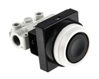 vm130-f01-33a SMC Push Button (Flush) Pneumatic Relay Pneumatic Manual Control Valve VM100 Series, G 1/8, 1/8in, III B