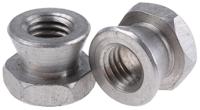 288-3150 RS PRO 39 ⇾ 57Nm Plain Stainless Steel Shear Nut, M10
