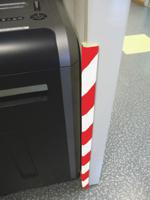 724-9776 RS PRO Red/White Impact Protector 750mm x 30mm