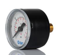 4k8-10 SMC 4K8-10 Analogue Positive Pressure Gauge Back Entry 10bar, Connection Size R 1/8