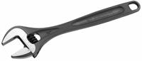 113a15t Facom Adjustable Spanner, 380 mm Overall, 44mm Jaw Capacity, Metal Handle