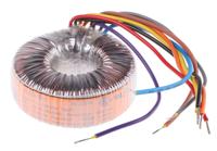 91946-p2s2 Nuvotem Talema 115 V ac, 230 V ac, 2 x 6V ac Toroidal Transformer, 50VA 2 Output