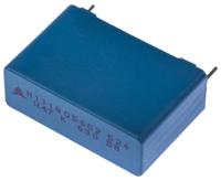 b32524q8474k000 EPCOS B32524 Polyester Film Capacitor, 220 V ac, 630 V dc, ±10%, 470nF, Through Hole