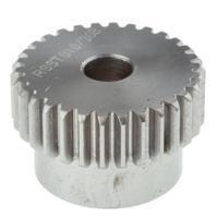 521-6761 RS PRO Stainless Steel 30 Teeth Spur Gear, 1 Module, 8mm Bore Diam, 30mm Pitch Diam, 25mm Hub Diam
