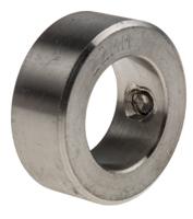 122-3458 RS PRO Shaft Collar, One Piece, Set Screw, Bore 22mm, OD 36mm, W 14mm, Stainless Steel