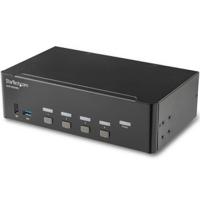 sv431dhd4ku StarTech.com 4 Port Dual Monitor USB HDMI KVM Switch, 3.5 mm Stereo 3840 x 2160 Maximum Resolution