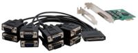 ex-46028 Exsys 8 Port PCIe RS232 Serial Card