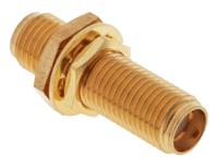 j01154a0041 Telegartner Straight 50Ω RF Adapter SMA Socket to SMA Socket 18GHz