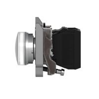 xb4bvb1 Schneider Electric, Harmony XB4, Panel Mount White Universal LED Pilot Light, 22mm Cutout, IP66, IP67, IP69(IP69K),