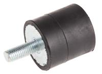 171-2607 RS PRO M10 Anti Vibration Mount, Male to Female Bobbin with 96.14kg Compression Load