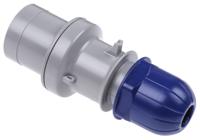 2131633 Scame IP44 Blue Cable Mount 2P + E Industrial Power Plug, Rated At 16A, 230 V